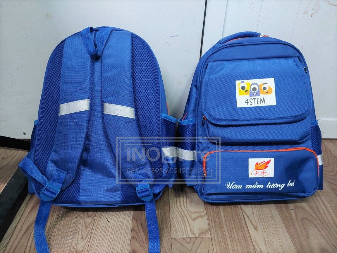 Balo mẫu giáo in logo quà tặng 1/6 thiết thực, giá tận xưởng