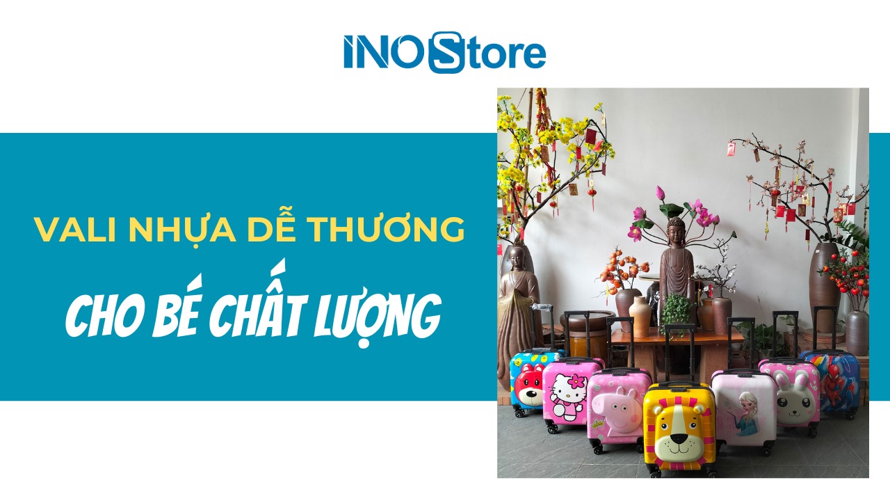 Vali nhựa dễ thương cho bé chất lượng, giá tốt nhất