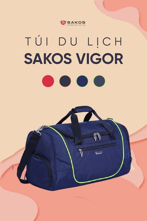 Tổng hợp các mẫu túi du lịch chống nước Sakos hot nhất, sẵn sàng cho chuyến du lịch hè