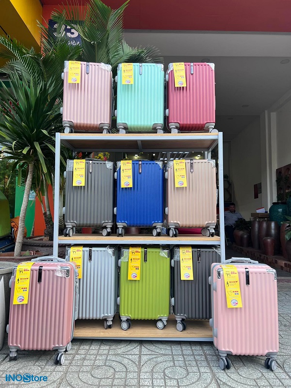 Tổng hợp các mẫu vali kéo giá rẻ, vali kéo du lịch giá tốt dưới 500k hàng có sẵn tại showroom Ino Store