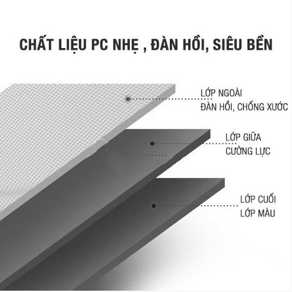 Vali hút chân không làm bằng chất liệu PC