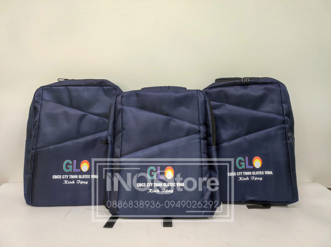 Xưởng sản xuất balo in logo số lượng lớn giá sỉ cho doanh nghiệp tại Inostore