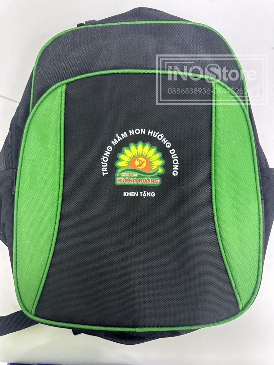 Xưởng sản xuất balo học sinh cấp 1 in logo theo yêu cầu