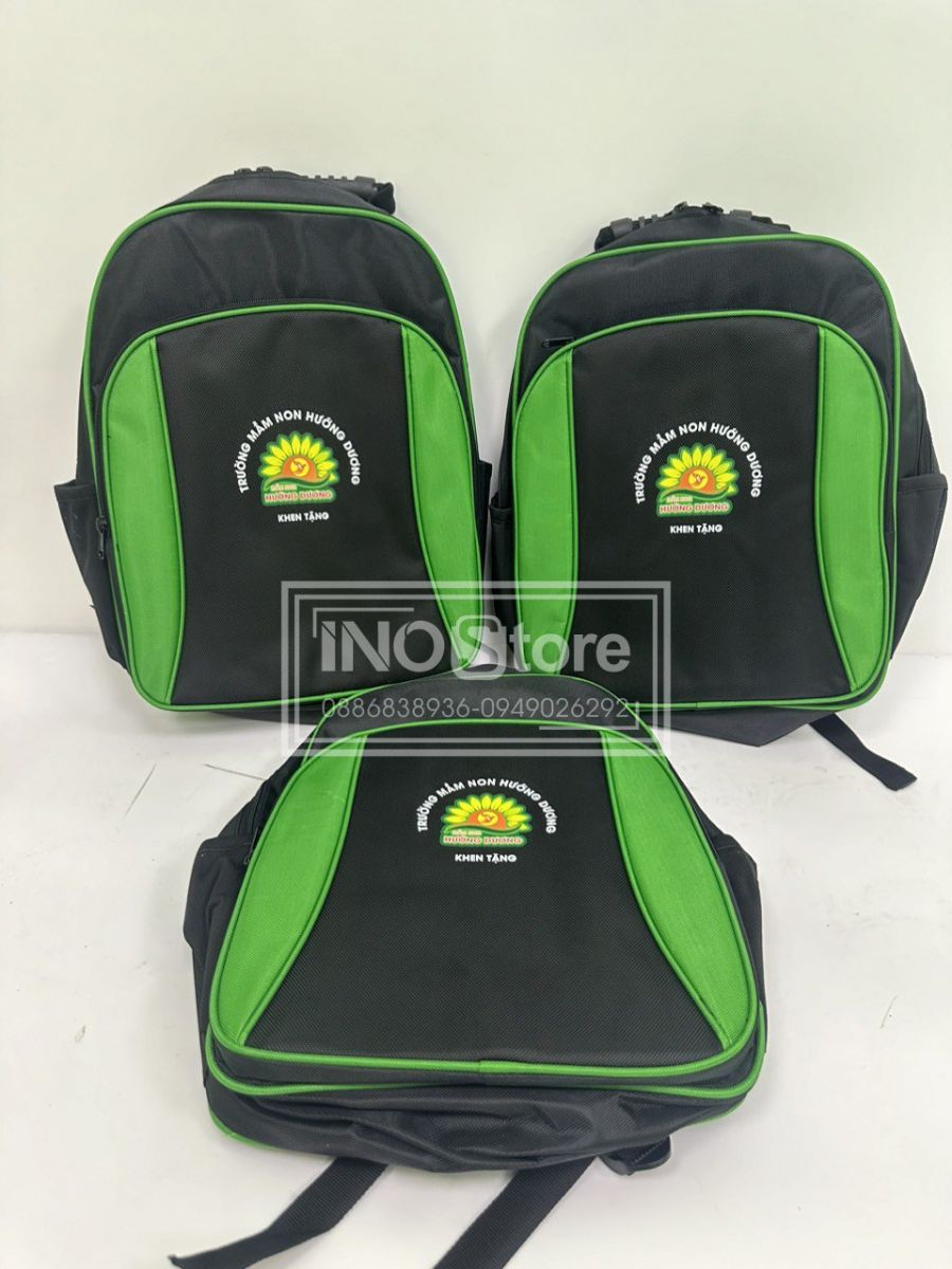 Balo mẫu giáo in logo quà tặng 1/6 thiết thực, giá tận xưởng