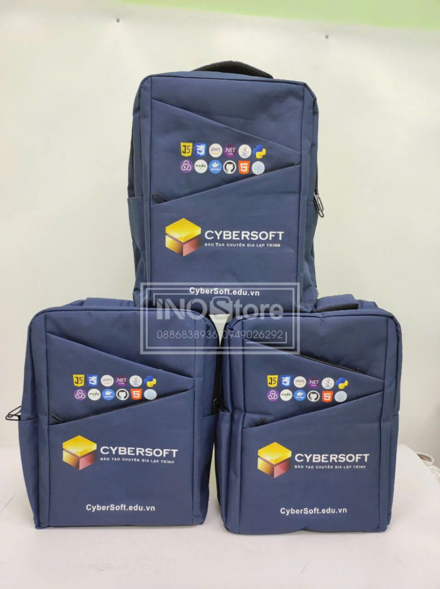 Công ty may balo in logo đẹp, bền, sang trọng cho doanh nghiệp