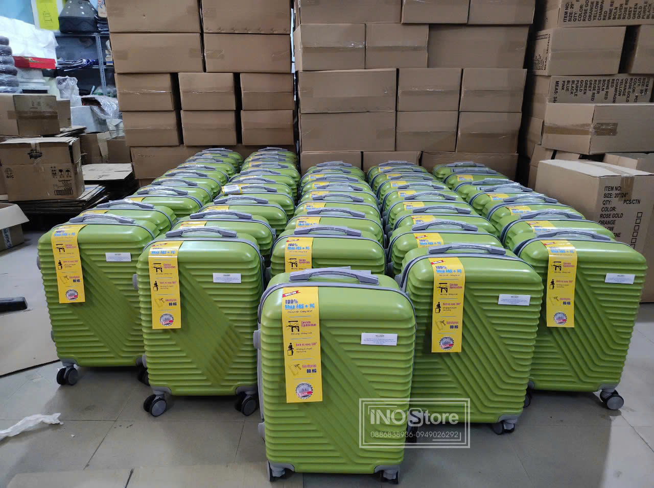 Hướng dẫn chọn mua vali nhựa Inostore size 20 in logo làm quà tặng doanh nghiệp