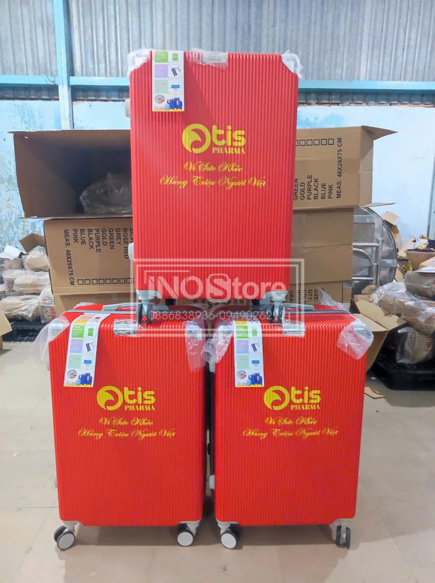 vali nhựa đẹp giá rẻ in logo cho quà tặng Công đoàn