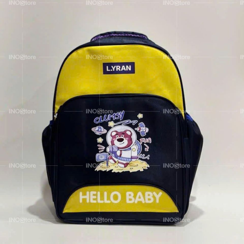 Xưởng sản xuất balo học sinh cấp 1 in logo theo yêu cầu