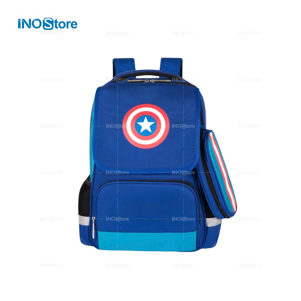 Xưởng sản xuất balo học sinh cấp 1 in logo theo yêu cầu