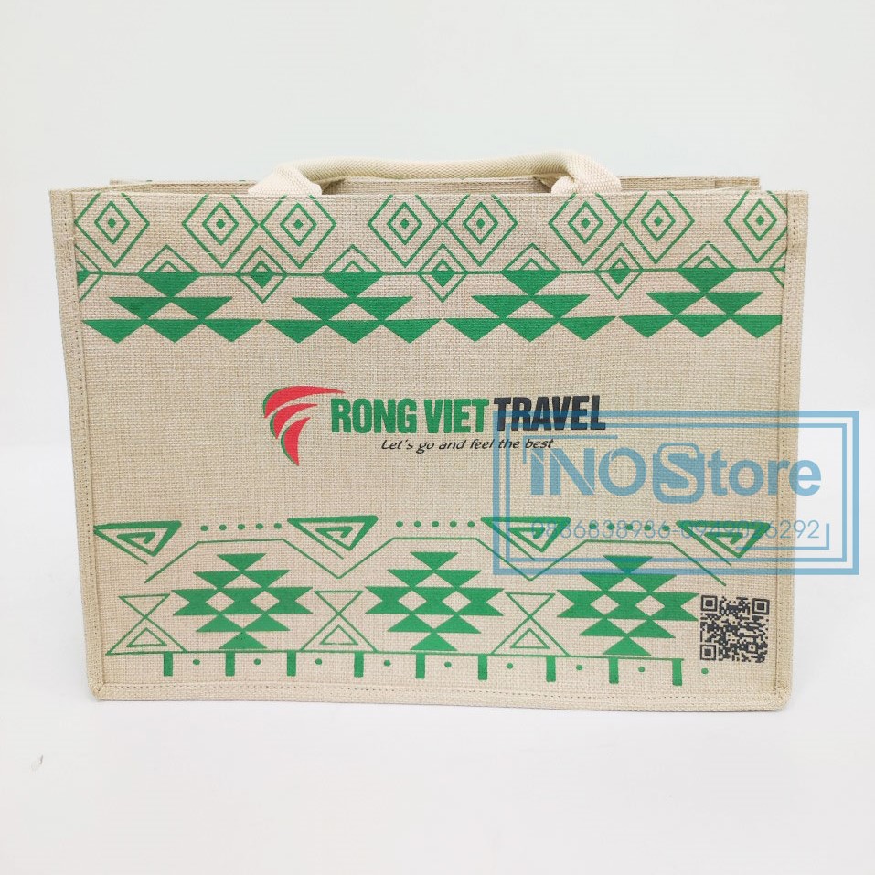 May túi vải bố in logo theo yêu cầu, quà tặng 8/3 tinh tế cho nhân viên nữ