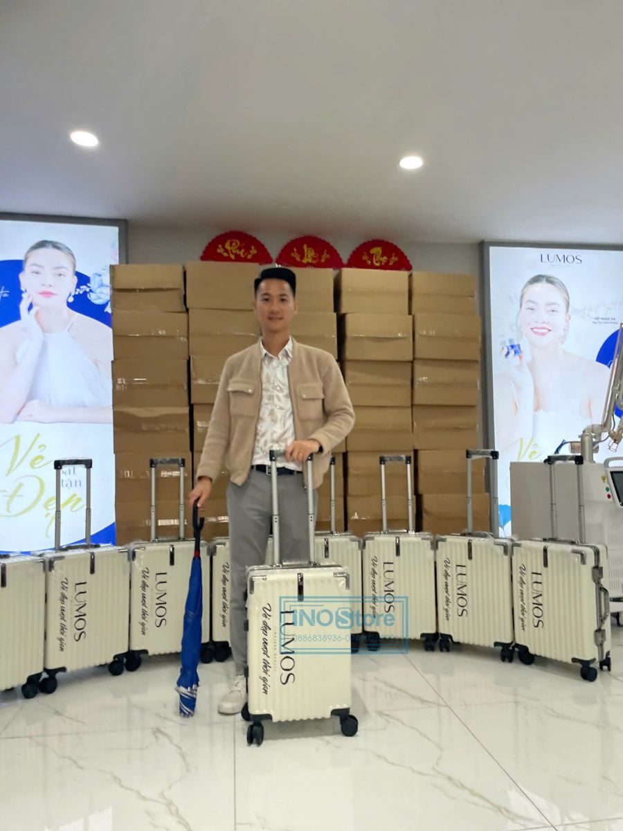 Vali kéo Inostore, cơ sở sản xuất vali in logo theo yêu cầu giá tốt 2021