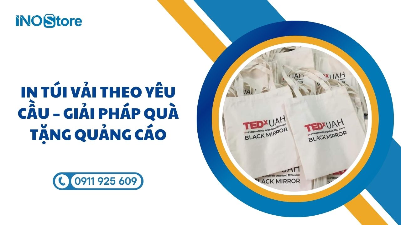 In túi vải theo yêu cầu – Giải pháp quà tặng quảng cáo cho doanh nghiệp